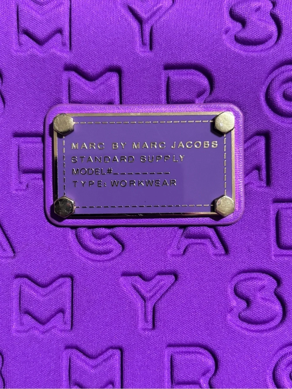 Marc by Marc Jacobs Dreamy Logo Laptop Sleeve